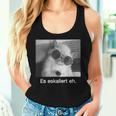 With Eskaliert Eh Drunken Cat Drunken Cat Beer Wine Fun S Tank Top Frauen Geschenke für Sie