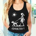 Frührungskraft Dog Sayings With Print Women's Tank Top Frauen Geschenke für Sie