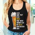 Beer Saying For Beer Drinkers Bavaria Tank Top Frauen Geschenke für Sie