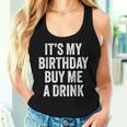 Birthday Decorations Dad It's My Birthday Women Tank Top Gifts for Her