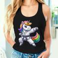 Karate Unicorn Athlete Belt Boys Girls Tank Top Frauen Geschenke für Sie