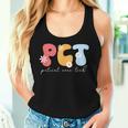 Patient Care Tech Groovy Pct Patient Care Technician Women Tank Top Gifts for Her