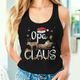 Grandpa Claus Grandma Santa Claus Pyjamas Christmas Grandpa Tank Top Frauen Geschenke für Sie