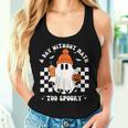 Halloween Math Teacher A Day Without Math Too Spooky Women Tank Top Gifts for Her