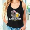 Hamsti Tasty Beer Sad Hamster Meme Lustiger Hamster Tank Top Frauen Geschenke für Sie