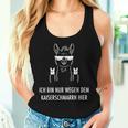 Ich Bin Nur Wegen Dem Kaiserschmarrn Hier Llama Alpaca S Tank Top Frauen Geschenke für Sie