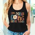 I'm Daniel Doing Daniel Things Groovy Retro Daniel Canotta da donna Regalos para ella