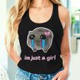 Io Sono Solo Una Ragazza Carino Occhi Acquosi Triste Hamster Meme Canotta da donna Regalos para ella
