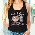 Just A Girl Who Loves Ramen And Boba Ramen Boba Bubble Women Tank Top Gifts for Her
