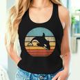 Killer Whale Retrointage 60S 70S Orca Lover Tank Top Frauen Geschenke für Sie