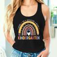 Kindergarten Where The Adventure Begins Leopard Rainbow Women Tank Top Gifts for Her