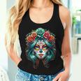La Catrina Dia De Los Muertos Latina Cinco De Mayo Women Tank Top Gifts for Her