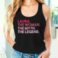 Laura The Woman Il Mito La Leggenda Personalizzata Laura Canotta da donna Regalos para ella