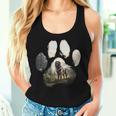 Leonberger Bergpfote With Dog Mum And Dad Tank Top Frauen Geschenke für Sie