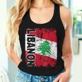 Libanon Flag Women's Children's Libanon Tank Top Frauen Geschenke für Sie