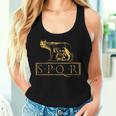 Loba Capitolina Spqr Roma Camiseta sin mangas para mujer Regalos para ella