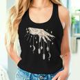 Mano Y Cristales Astronomía Mística Luna Tatuaje Cuello Camiseta sin mangas para mujer Regalos para ella