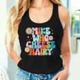 Mike Who Cheese Hairy Adult Saying Vintage 70S Groovy Women Tank Top Gifts for Her