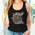 Miroir Réfléchissant Pour Chats Et Amoureux Des Chats Tigrés Débardeur pour femme Cadeaux pour elle