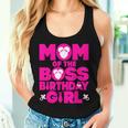 Mom Of The Boss Birthday Girl Baby Family Party Decor Women Tank Top Gifts for Her