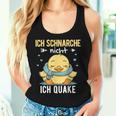 Nightdress Ich Schnarche Nicht Ich Quake Sleep Duck Tank Top Frauen Geschenke für Sie