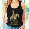 Oficial Romano A Caballo Decurio Camiseta sin mangas para mujer Regalos para ella