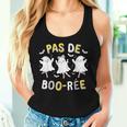 Pas De Boo-Rée Ghost Ballet Dancer Halloween Dance Teacher Women Tank Top Gifts for Her