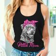 Pittie Mom American Pitbull Cane Mamma Pitbull Canotta da donna Regalos para ella