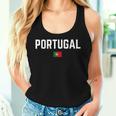 Portugal Flag Women's Children's Portugal Red Tank Top Frauen Geschenke für Sie