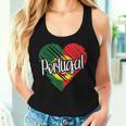 Portugal For Portuguese Heart Flag For Portugal Tank Top Frauen Geschenke für Sie