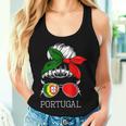 Portuguese Girl Portugal Woman Proud Portugal Flag Bandana Tank Top Frauen Geschenke für Sie