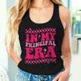 In My Principal Era Groovy School Principal Back To School Women Tank Top Gifts for Her