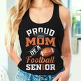 Proud Mom Of A Football Senior Class Of 2025 Graduation Women Tank Top Gifts for Her