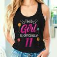 Questa Ragazza È Ufficialmente 11 Anni Di Età Ragazze Compleanno Canotta da donna Regalos para ella
