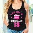 Questa Ragazza È Ufficialmente 18 Anni Diecchiaia Compleanno Lei Canotta da donna Regalos para ella
