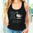 R Ente 2024 Rente 2024 Duck Retirement Tank Top Frauen Geschenke für Sie