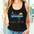 Saint Tropez Surf Spiaggia Surf Ragazza Ragazza Canotta da donna Regalos para ella