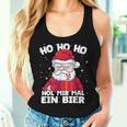 Santa Claus Beer Christmas Ho Ho Hol Mir Mal Ein Bier Tank Top Frauen Geschenke für Sie