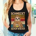 Schmatz Schon Wieder Bier Drinker Sauf Sloth S Tank Top Frauen Geschenke für Sie