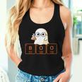 Science Teacher Ghost Halloween Chemistry Boo Elements Women Women Tank Top Gifts for Her