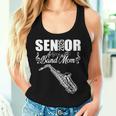 Senior Band Mom 2025 Marching Band Class Of 2025 Saxophone Women Tank Top Gifts for Her