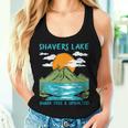 Shavers Lake Shark Free And Unsalted Nature Lover Women Tank Top Gifts for Her