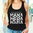 Soccer Mama Retro Groovy Soccer Softball Mom Women Tank Top Gifts for Her