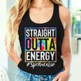 Special Education Teacher Straight Outta Energy Teacher Life Women Tank Top Gifts for Her