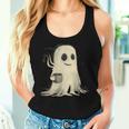 Spooky Ghost Costume Coffee Halloween Costume Women Tank Top Gifts for Her