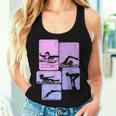 Swimming Swimmer Women's Girls' Tank Top Frauen Geschenke für Sie