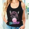 Tamara Schöner Mädchen Name Mit Niedlicher Katze Tank Top Frauen Geschenke für Sie