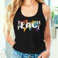 Teach Peace For Teachers And Educators Canotta da donna Regalos para ella