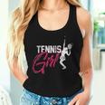 Tennis Player Girls Tennis Tank Top Frauen Geschenke für Sie