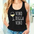 Vino Diggaino Wine Drinker Wine Alcohol Party Tank Top Frauen Geschenke für Sie